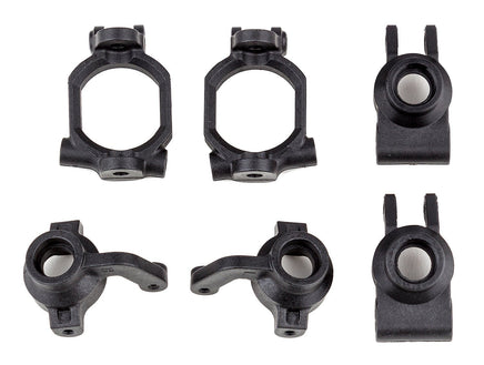 Team Associated - Rival MT10 Caster and Steering Block Set - Hobby Recreation Products