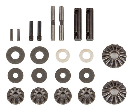 Team Associated - Rival MT10 Front and Rear Differential Rebuild Kit - Hobby Recreation Products