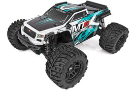 Team Associated - Rival MT8 1/8 Scale 4WD Teal Electric Monster Truck, RTR, w/ LiPo & Charger- Combo - Hobby Recreation Products