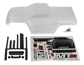 Team Associated - Rival MT8 Body Set, Clear - Hobby Recreation Products