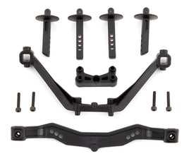 Team Associated - SC6.1 Body Mounts, Front and Rear, for SC6.1 - Hobby Recreation Products