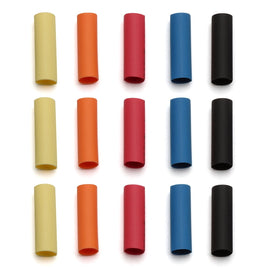 Team Associated - Shrink Tubing, 15pcs (3pcs each of 5 colors) - Hobby Recreation Products