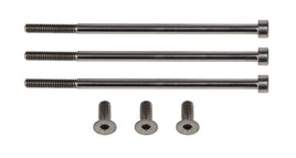 Team Associated - SP5 Titanium Motor Screw Set (qty 6) - Hobby Recreation Products