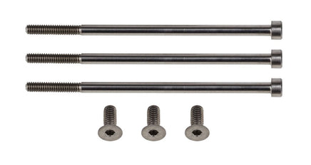 Team Associated - SP5 Titanium Motor Screw Set (qty 6) - Hobby Recreation Products