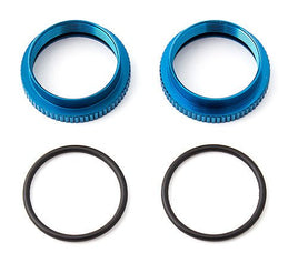Team Associated - Spring Collars, 20mm, for RC8B3 and RC8B3.1 Series - Hobby Recreation Products