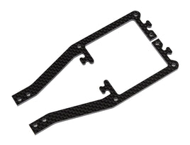 Team Associated - SR10M Side Braces, Carbon Fiber - Hobby Recreation Products