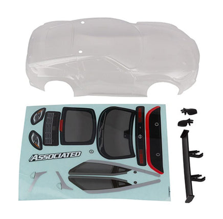 Team Associated - SR27 2023 Nissan Z Body Set, Clear - Hobby Recreation Products