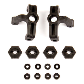 Team Associated - Steering Blocks and Wheel Hexes, for Reflex 14T or 14B - Hobby Recreation Products