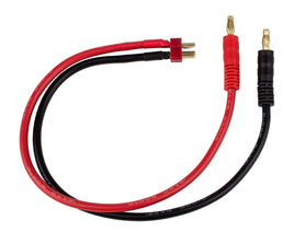 Team Associated - T-Plug 350mm Charge Lead, 4mm - Hobby Recreation Products