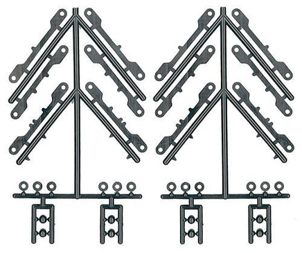 Team Associated - TC4 Arm Mount Shims (6), Balls (4), Wheelbase Shims (6) - Hobby Recreation Products