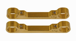 Team Associated - TC7.1 Factory Team Brass Arm Mounts (Outer) - Hobby Recreation Products