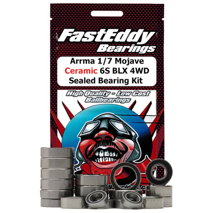 Team FastEddy - Arrma 1/7 Mojave 6S BLX 4WD Ceramic Sealed Bearing Kit - Hobby Recreation Products
