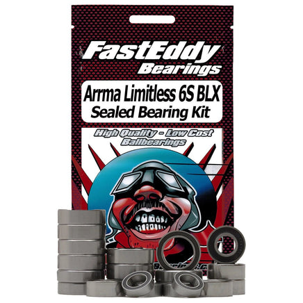 Team FastEddy - Arrma Limitless 6S BLX Sealed Bearing Kit - Hobby Recreation Products