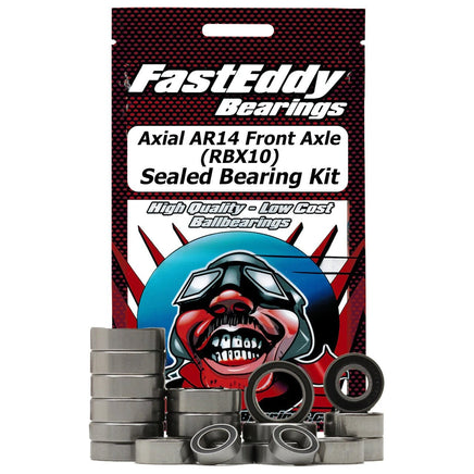 Team FastEddy - Axial AR14 Front Axle (RBX10) Sealed Bearing Kit - Hobby Recreation Products