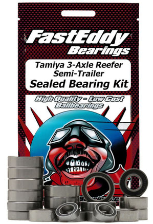 Team FastEddy - Tamiya 3-Axle Reefer Semi-Trailer (Item #56319) Sealed Bearing Kit - Hobby Recreation Products