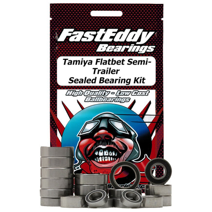 Team FastEddy - Tamiya Flatbed Semi-Trailer (Item #56306) Sealed Bearing Kit - Hobby Recreation Products