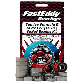 Team FastEddy - Tamiya Formula E GEN2 Car (TC-01) Sealed Bearing Kit - Hobby Recreation Products