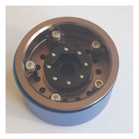 Team KNK - 1.55" Aluminum Beadlock Titan 2 Wheels - Bronze (1 Pair) - Hobby Recreation Products