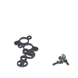 Team KNK - (2) Offset Shock Mount - Hobby Recreation Products