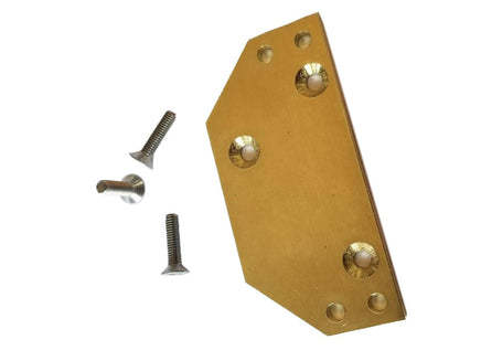 Team KNK - Brass Servo Plate - Hobby Recreation Products