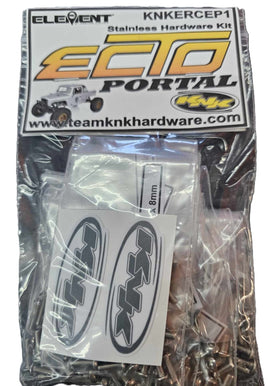 Team KNK - Element Ecto Portal Stainless Hardware Kit - Hobby Recreation Products