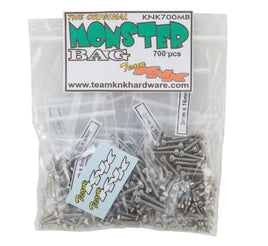 Team KNK - Monster Bag - 700 Piece Stainless Bulk Bag - Hobby Recreation Products