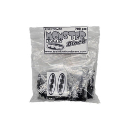 Team KNK - Monster Bag Black - 700 Piece Black Oxide Bulk Bag - Hobby Recreation Products