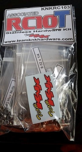 Team KNK - Stainless Kit for Original RC10T - Hobby Recreation Products