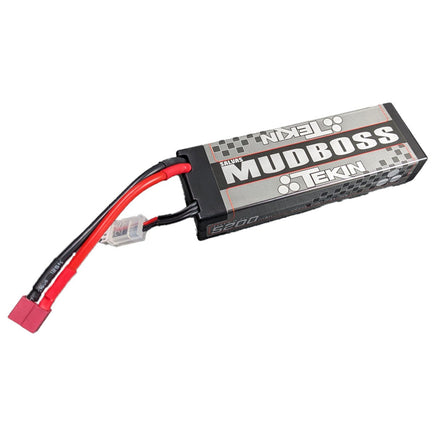 Tekin - 2S 5200mAh 50C Mudboss Tplug Titanium LiPo - Hobby Recreation Products