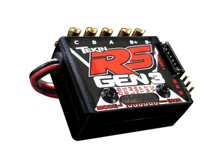 Tekin - RS Gen3 BL Sensored/Sensorless D2 ESC 8.5 Turn Limit - Hobby Recreation Products