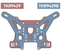 Tekno R/C - Shock Tower (Rear, Lightened, 7075 CNC, GM Anodized, ET/NT48 2.0)