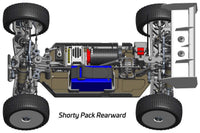 Tekno R/C - Battery Strap (1x Center, for standard 2s or Shorty 4s packs, all 2.0)