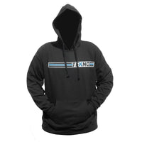 Tekno R/C - "Stripe" Pullover Hoodie (Horizontal Design, Black, M)