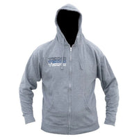 Tekno R/C - Zippered Hoodie (Stacked Logo, Gray, X-Large)