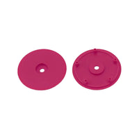 Whitz Racing - 1/10 Whiplash Front 2.2" 12mm Sprint Car Wheels (2) with Inserts, Hot Pink - Hobby Recreation Products