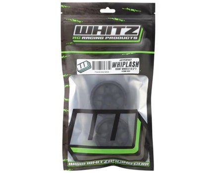 Whitz Racing - 1/10 Whiplash Front 2.2" 12mm Sprint Car Wheels Only (2) - Hobby Recreation Products