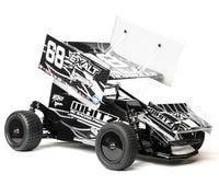 Whitz Racing - 1/10 Whiplash Front 2.2" 12mm Sprint Car Wheels Only (2) - Hobby Recreation Products