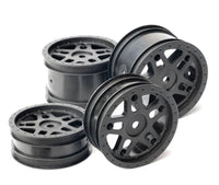 Whitz Racing - 1/10 Whiplash Front & Rear 2.2" 12mm Wheels (Set) - Hobby Recreation Products
