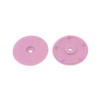 Whitz Racing - 1/10 Whiplash Rear 2.2" 12mm Sprint Car Wheels (2) with Inserts, Pink - Hobby Recreation Products