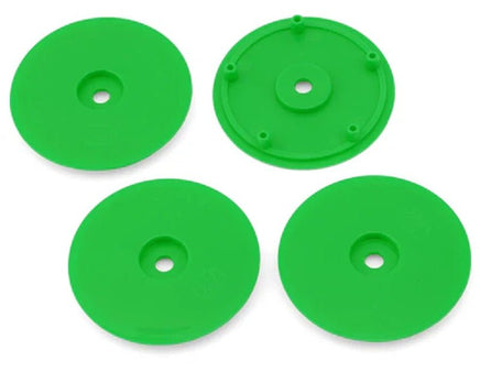 Whitz Racing - 1/10 Whiplash Wheel Covers (Green) - Hobby Recreation Products