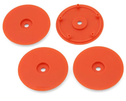 Whitz Racing - 1/10 Whiplash Wheel Covers (Orange) - Hobby Recreation Products