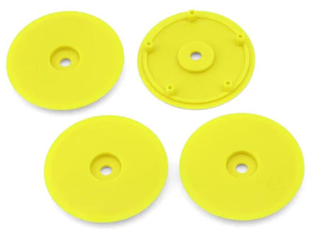 Whitz Racing - 1/10 Whiplash Wheel Covers (Yellow) - Hobby Recreation Products