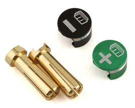 Whitz Racing - Battery Grabs & Bullet Connectors (5MM)(Green) - Hobby Recreation Products