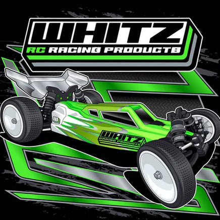 Whitz Racing - Buggy T-Shirt (Black)(XX - Large) - Hobby Recreation Products