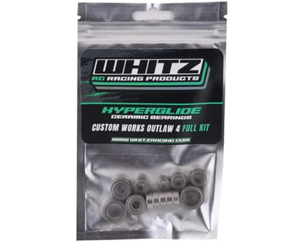 Whitz Racing - Custom Works Outlaw 4 HyperGlide Ceramic Bearings - Full Kit - Hobby Recreation Products