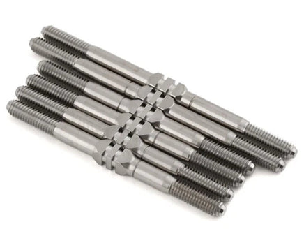 Whitz Racing - Custom Works Outlaw 4 - HyperMax 3.5mm Titanium Turnbuckle Kit, Natural - Hobby Recreation Products
