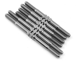 Whitz Racing - Custom Works Rocket 5 - HyperMax Titanium Turnbuckles, Natural - Hobby Recreation Products