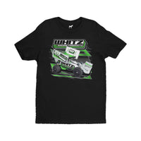 Whitz Racing - DirtOval T-Shirt (Black)(X - Large) - Hobby Recreation Products