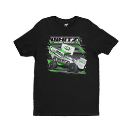 Whitz Racing - DirtOval T-Shirt (Black)(XX - Large) - Hobby Recreation Products