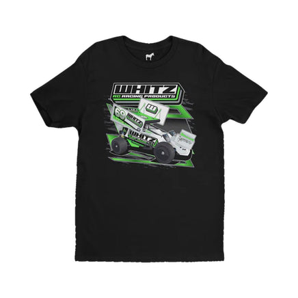 Whitz Racing - DirtOval T-Shirt (Black)(XX - Large) - Hobby Recreation Products